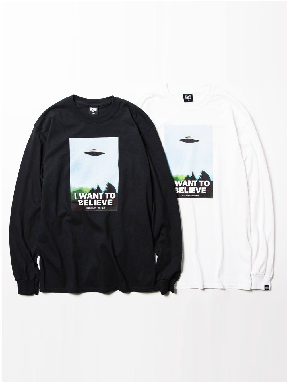 I WANT TO BELIEVE L/S Tee (BLACK)