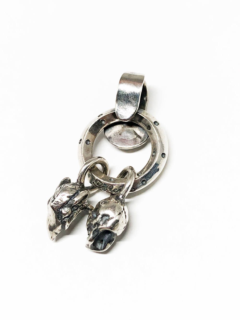 GANGSTERVILLE & galcia SKULL & DEVIL NECKTOP (SILVER925)