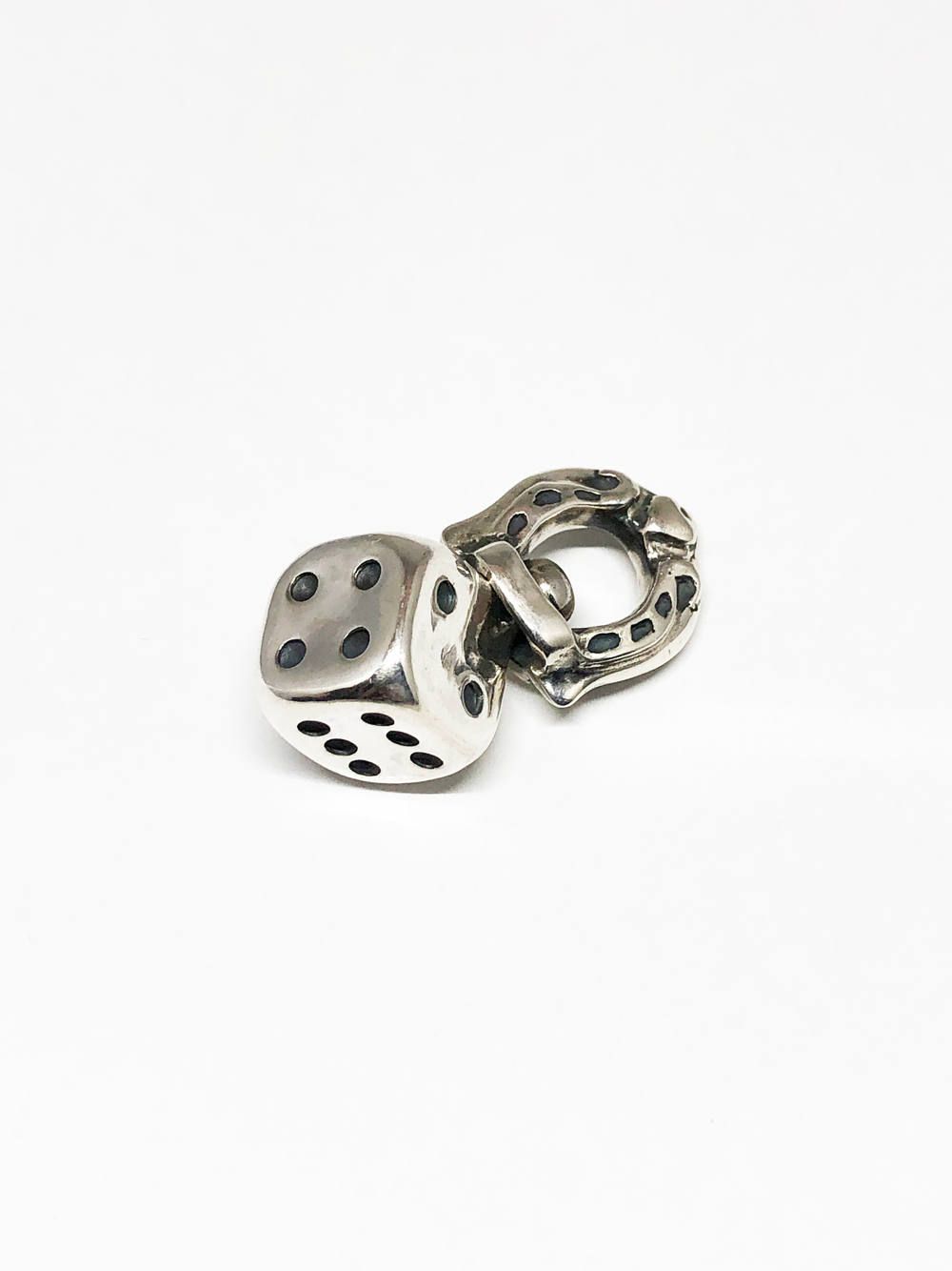 GANGSTERVILLE & galcia DICE NECKTOP (SILVER×BRASS)