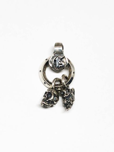 GANGSTERVILLE & galcia SKULL & DEVIL NECKTOP (SILVER925)