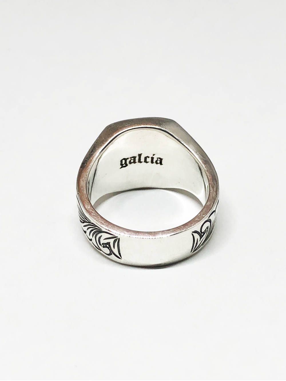 RECTANGLE ENGRAVING RING (SILVER925)