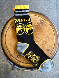 ムーンアイズ×ブルオリジナルソックス (ブラック) / MOONEYES×BULLORIGINAL SOCKS (BLACK)