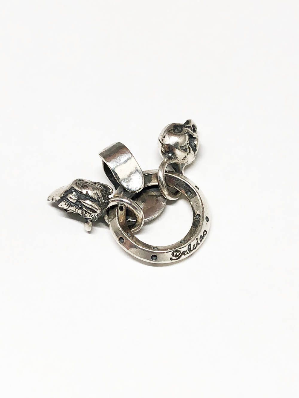 GANGSTERVILLE & galcia SKULL & DEVIL NECKTOP (SILVER925)
