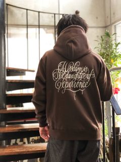 "Wisdom"オリジナルヘビーオンスパーカー(ブラウン) / "Wisdom"ORIGNAL HEAVY OZ PULLOVER (BROWN)