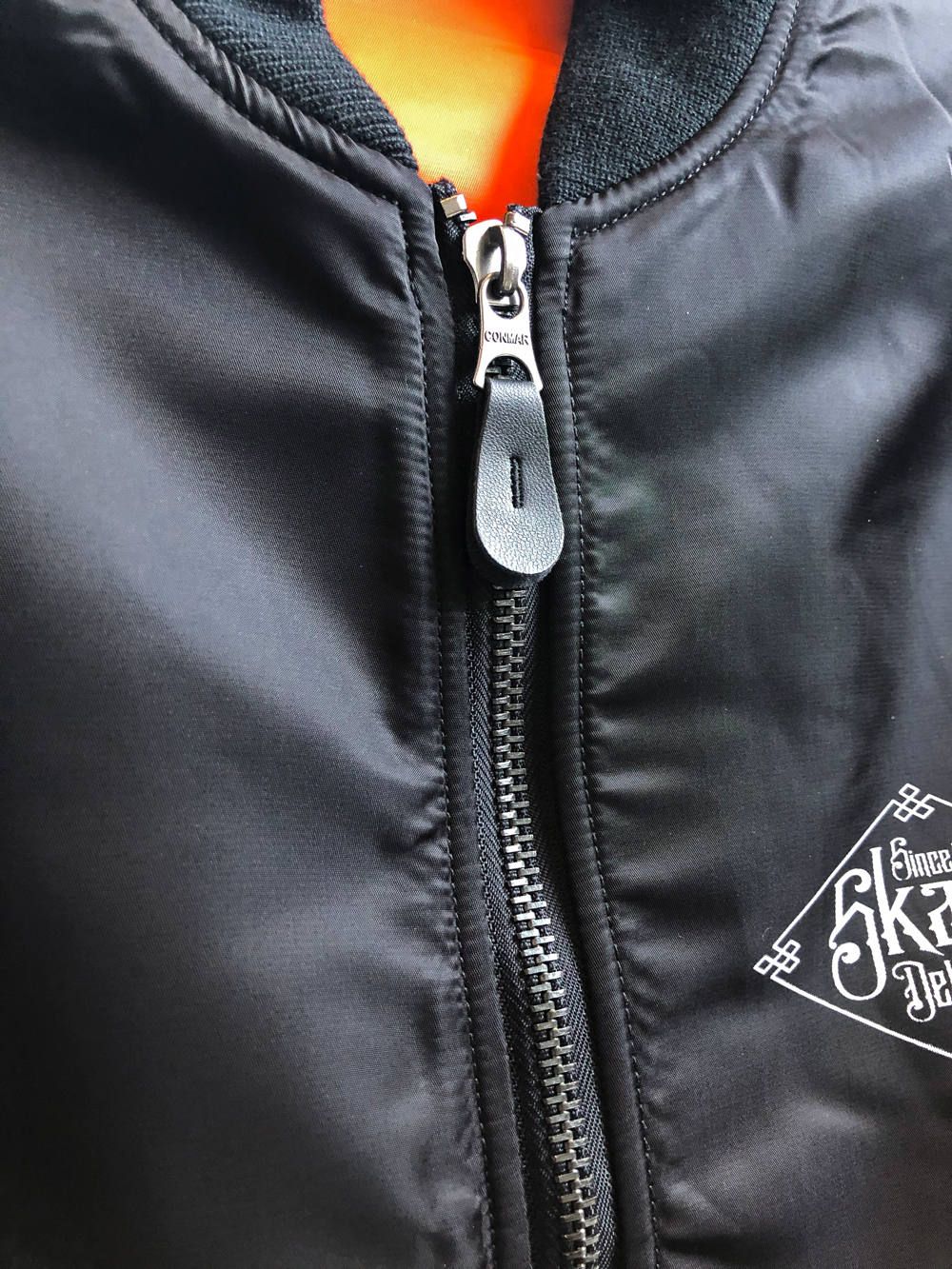 "Wisdom" MA-1 (BLACK)