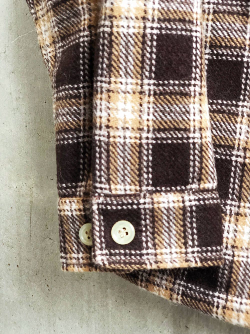 クラシックスチェックシャツ(ブラウン) / CLASSICS CHECK SHIRT (BROWN)