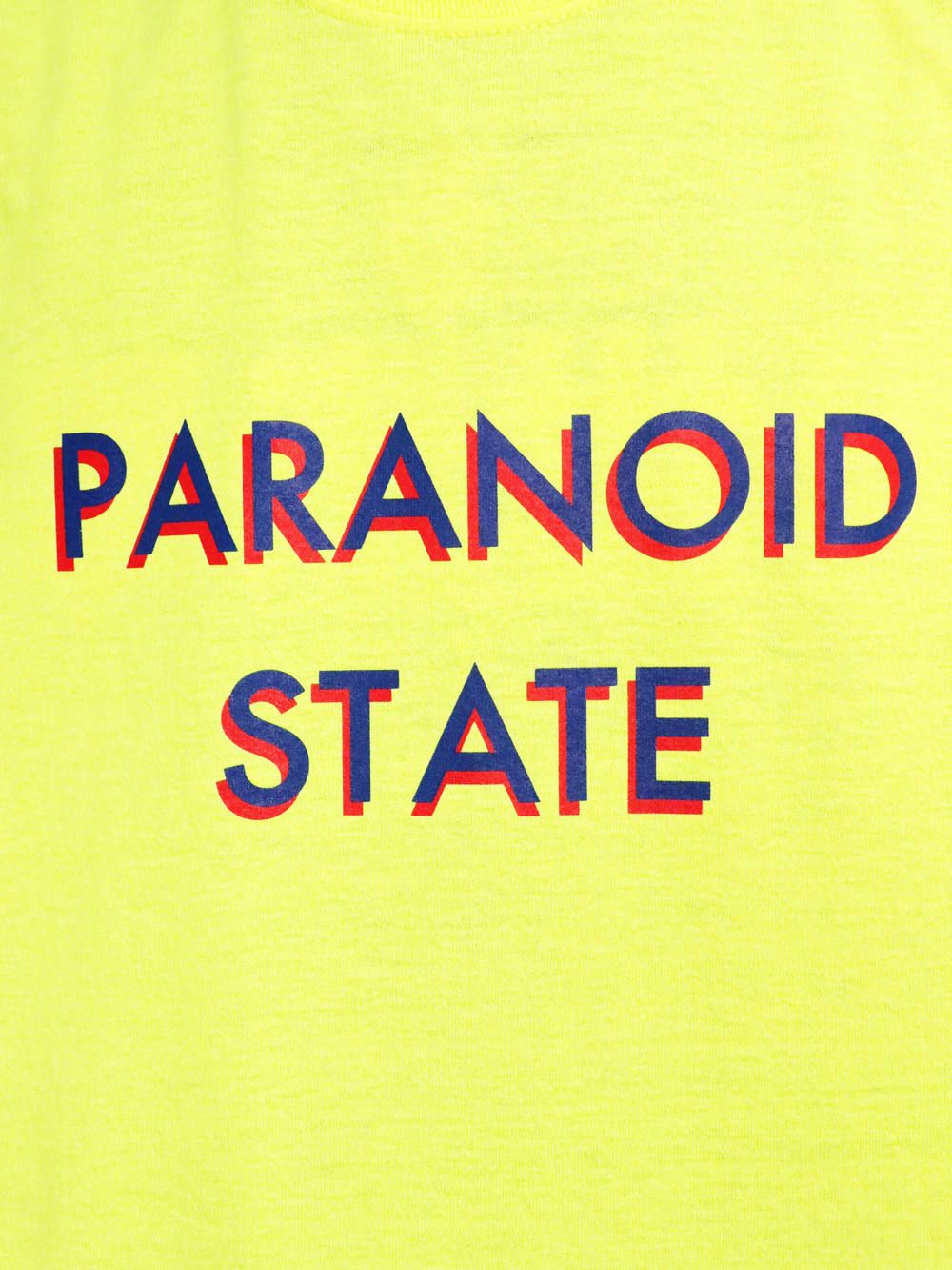 ロングスリーブパラノイドステイトTシャツ (セーフティーイエロー) / L/S PARANOID STATE TEE (S.GREEN)