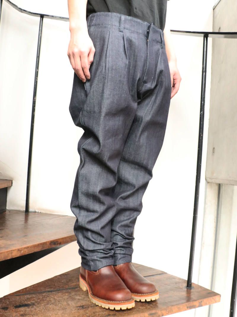 ツータックデニムパンツ(インディゴ) / Two Tack Denim Pants (INDIGO)
