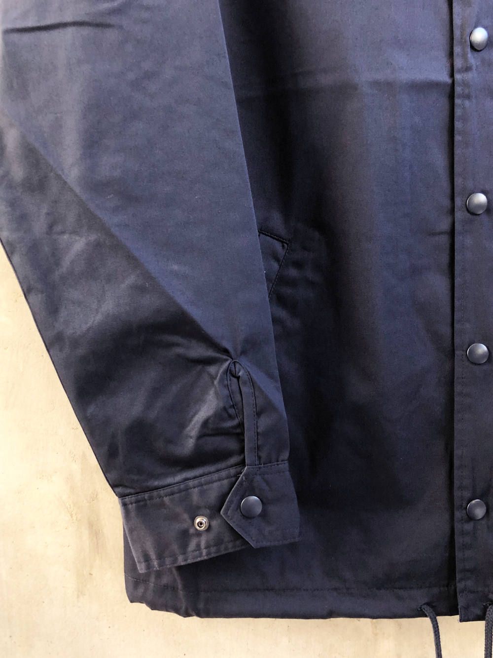 "Wisdom" T/C コーチ ジャケット(ネイビー) /  "Wisdom" T/C COACH JACKET (NAVY)