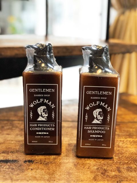 【WOLFMAN】SHAMPOO & CONDITIONER (Woody)