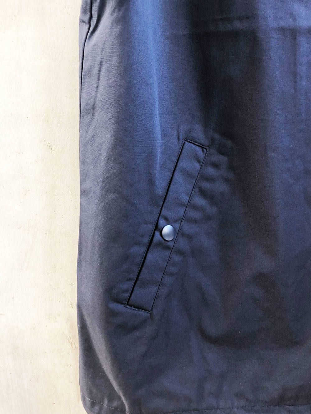 "Wisdom" T/C コーチ ジャケット(ネイビー) /  "Wisdom" T/C COACH JACKET (NAVY)