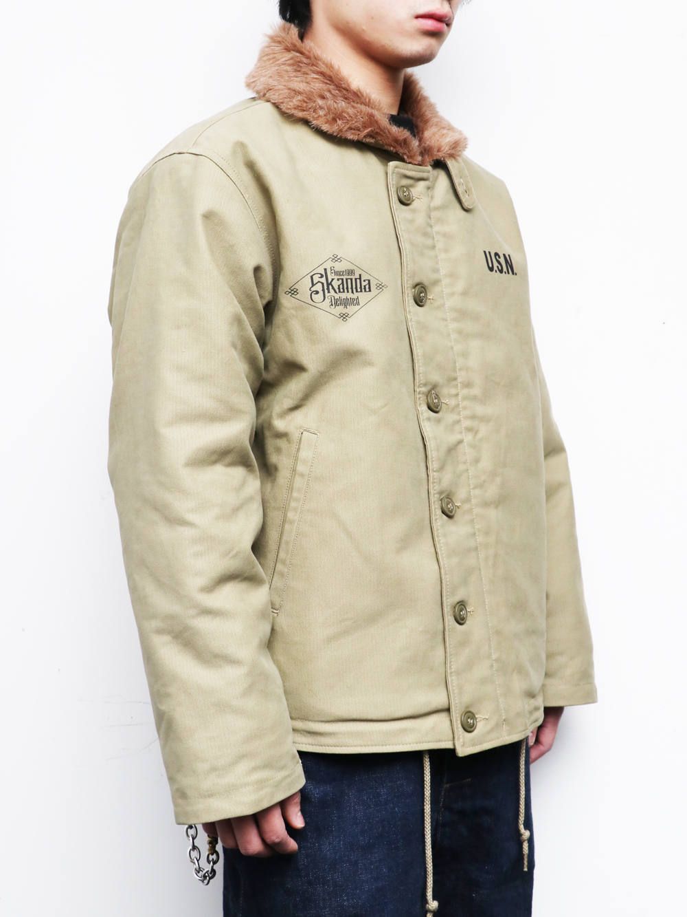 N-1 DECK JACKET 2020 (KHAIKI)