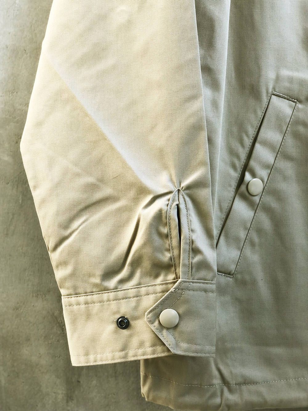 "Wisdom" T/C コーチ ジャケット(ベージュ) /  "Wisdom" T/C COACH JACKET (BEIGE)