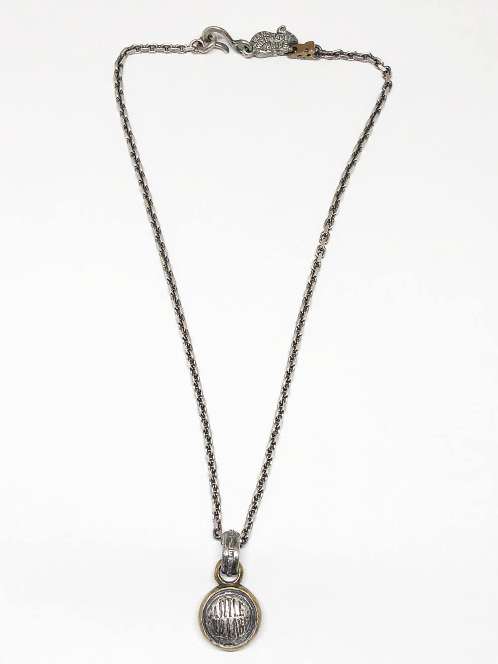 グローブペンダント(C)&マウス&チーズチェーン (シルバー×ブラス)/GLOBE PENDANT(C) & "Mouse & Cheese" Chain (SILVER×BRASS)