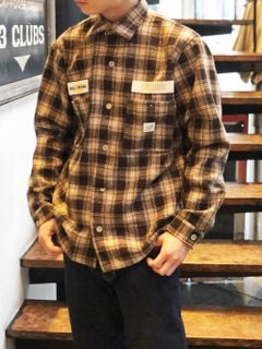 クラシックスチェックシャツ(ブラウン) / CLASSICS CHECK SHIRT (BROWN)
