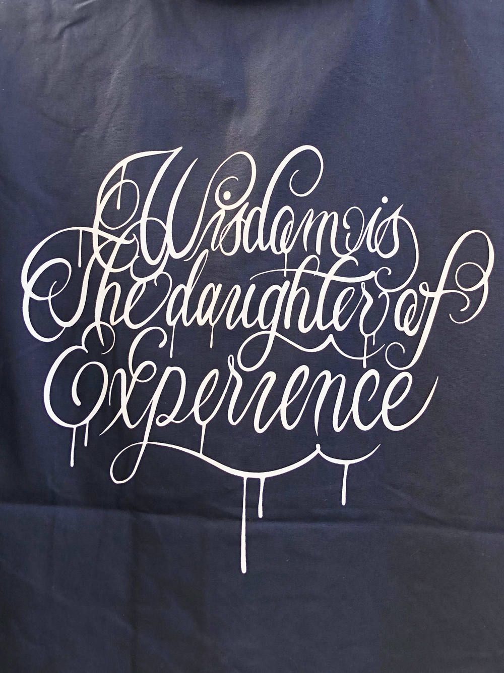 "Wisdom" T/C コーチ ジャケット(ネイビー) /  "Wisdom" T/C COACH JACKET (NAVY)