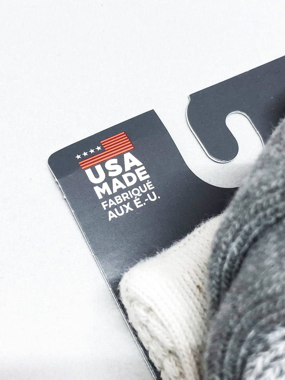 WIGWAM SOCKS 2-PACK (WHITE×GRAY)