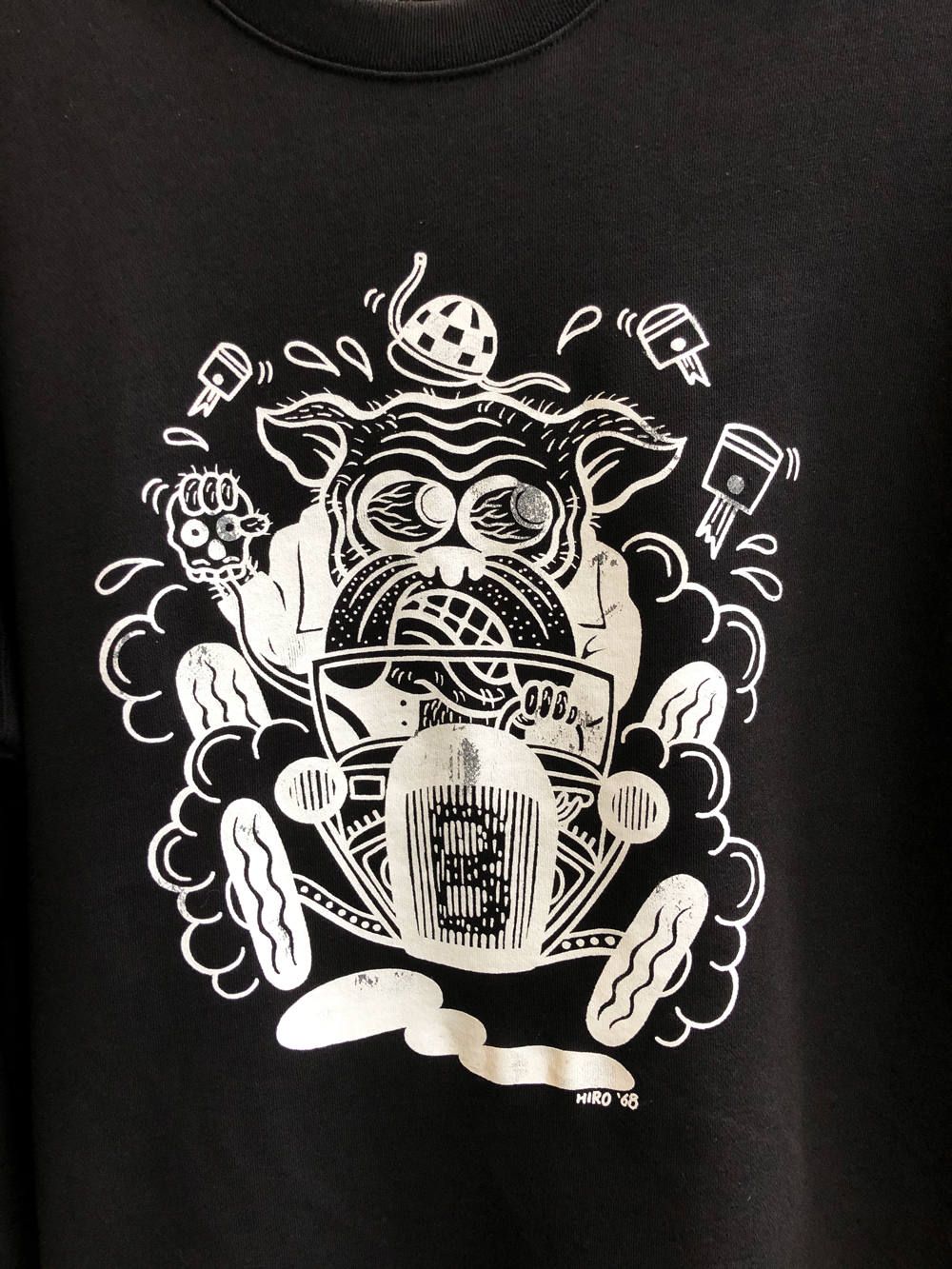コットンピッキン×ブルオリジナルスウェット (ブラック) / COTTON PICKIN×BULLORIGINAL SWEAT (BLACK)