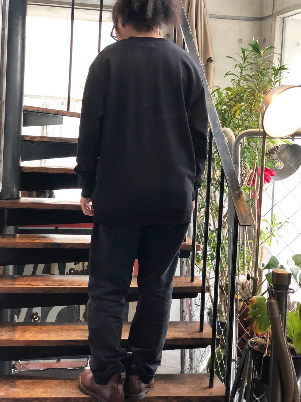 コットンピッキン×ブルオリジナルスウェット (ブラック) / COTTON PICKIN×BULLORIGINAL SWEAT (BLACK)