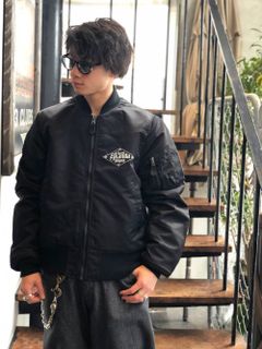 "Wisdom" MA-1 (BLACK)