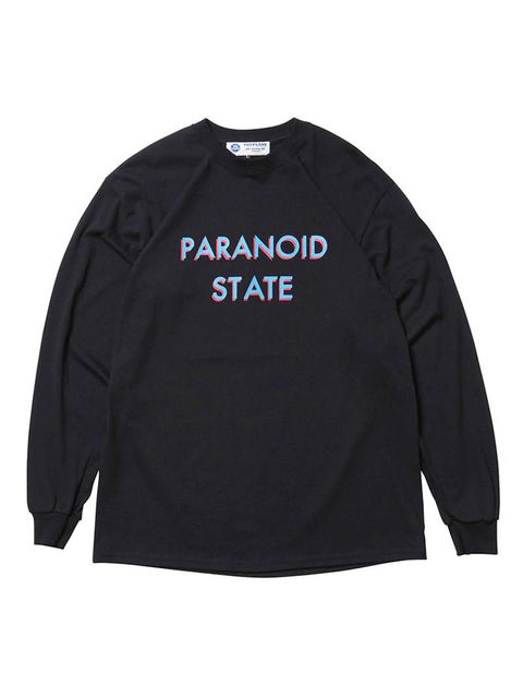 ロングスリーブパラノイドステイトTシャツ (ブラック) / L/S PARANOID STATE TEE (BLACK)