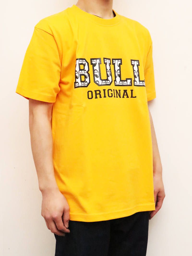 ムーンアイズ×ブルオリジナルTシャツ(ゴールド) / MOONEYES×BULLORIGINAL TEE (GOLD)