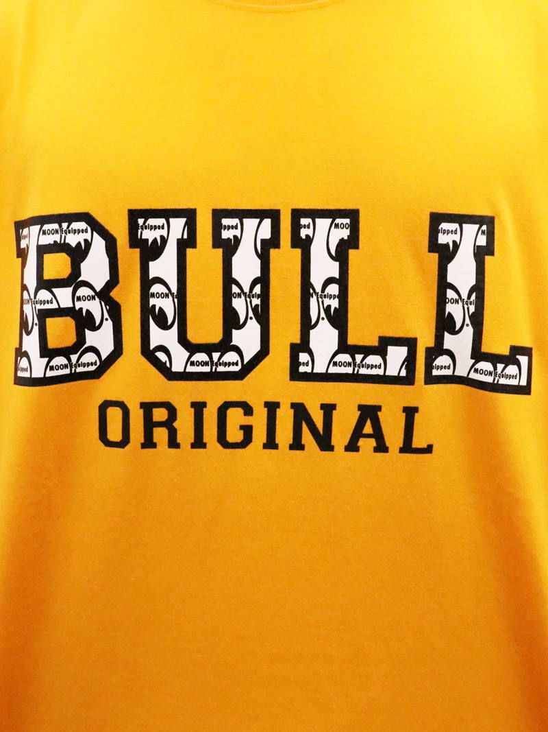 ムーンアイズ×ブルオリジナルTシャツ(ゴールド) / MOONEYES×BULLORIGINAL TEE (GOLD)