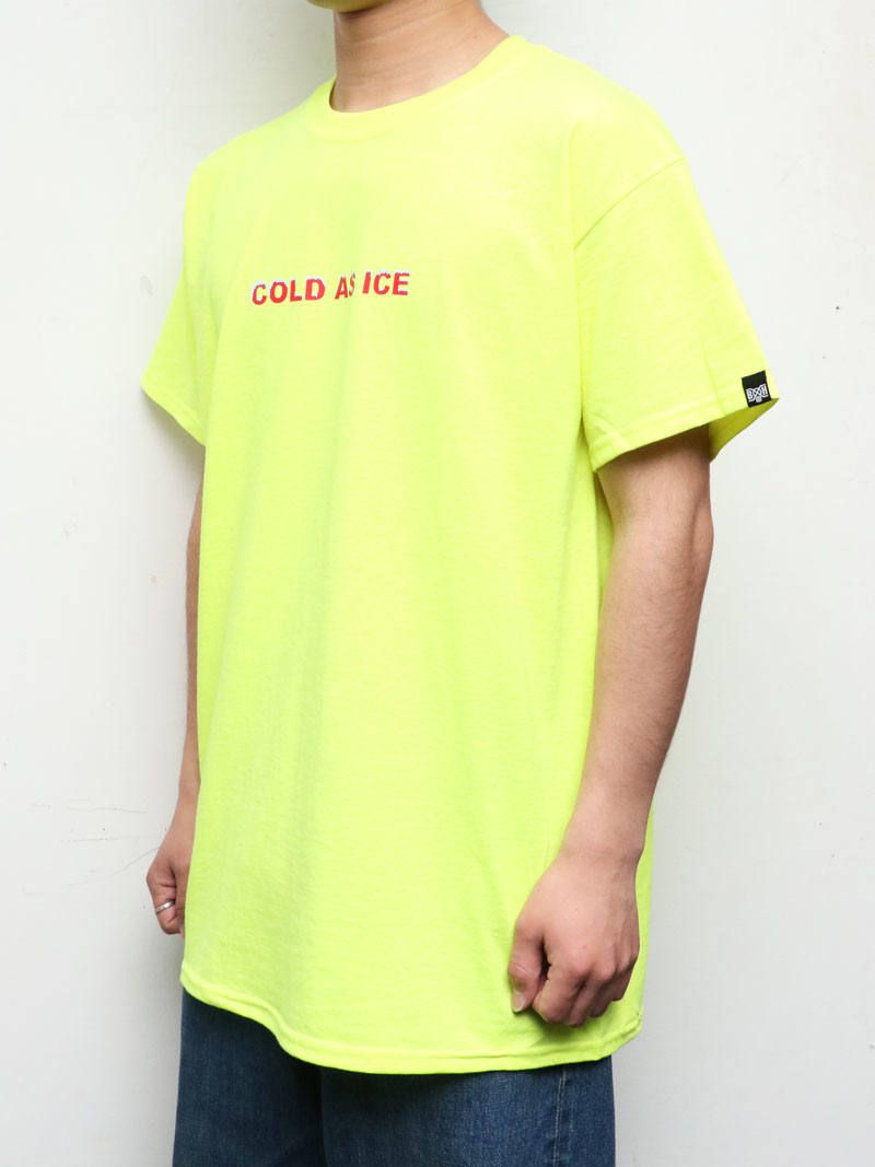 BxHコールドアズアイスTシャツ(セーフティグリーン) / BxH Cold As Ice Tee (SAFETY GREEN)