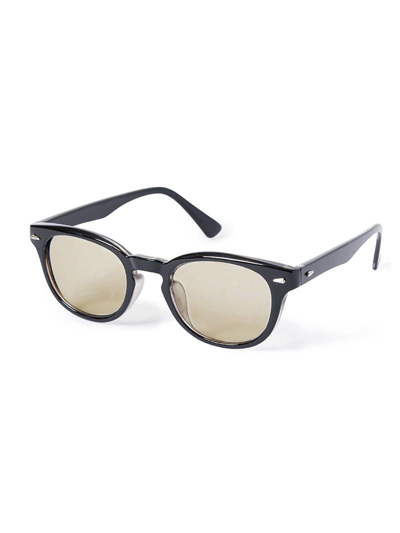T-AR  / BLACK(BROWN LENS)