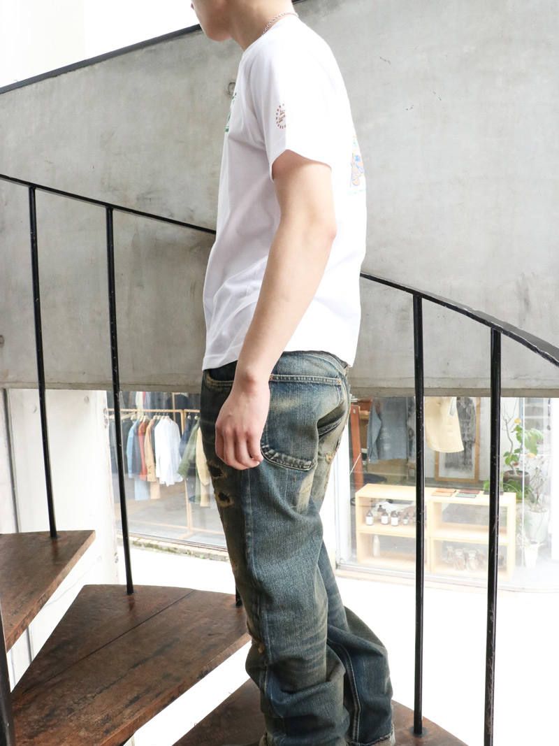 "S LEWIS" T-SHIRTS (WHITE)