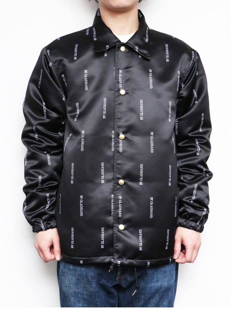 BY GLADHAND - HEARTLAND - L/S BAND COLLAR SHIRTS (BLACK) | SKANDA