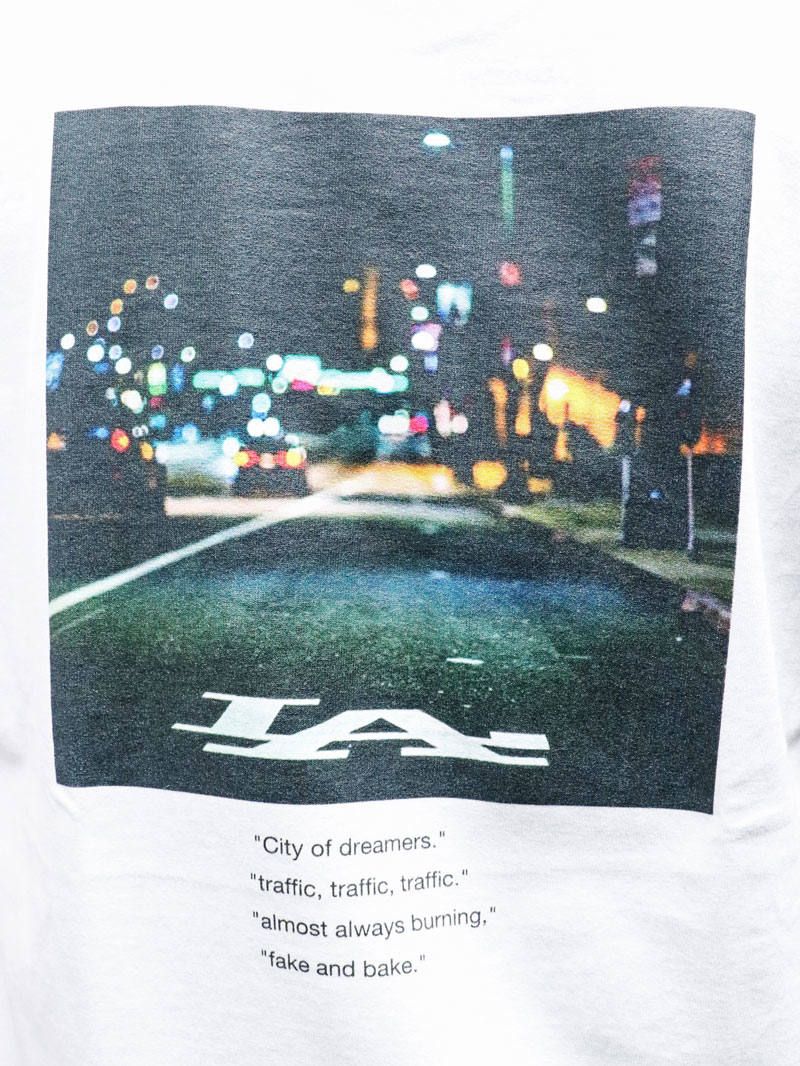 シティオブドリーマーTシャツ(ホワイト) / CITY OF DREAMER POCKET TEE (WHITE)