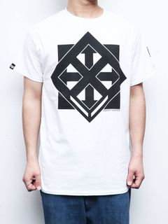 BxH ダブルボックスロゴTシャツ (ホワイト) / BxH W-BOX LOGO Tee (WHITE)