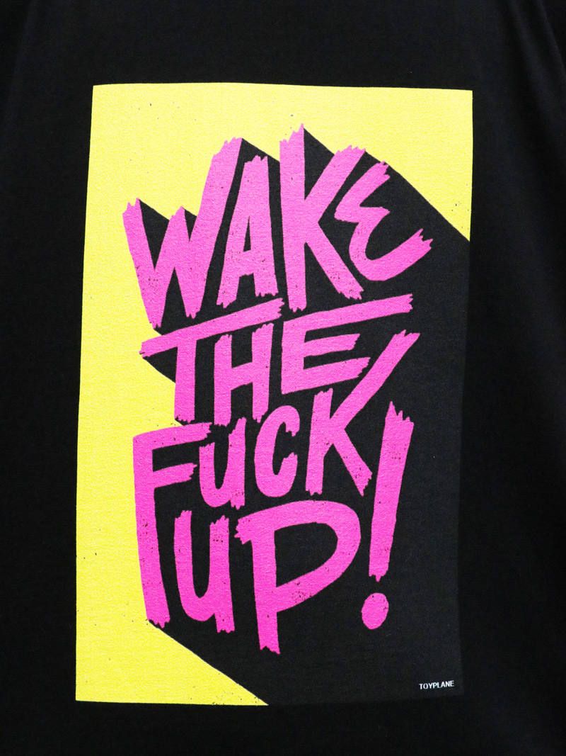 ロングスリーブ ウェイクアップワイドTシャツ (ブラック) / L/S WAKE UP WIDE TEE (BLACK)