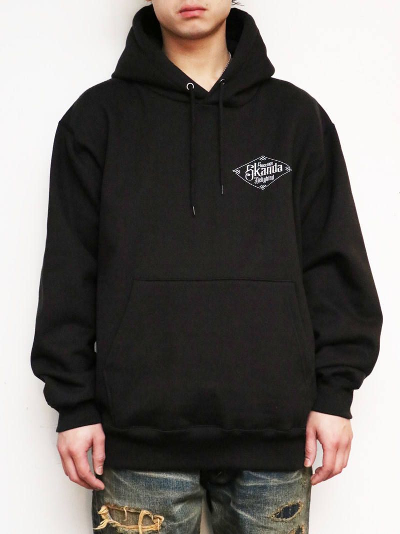 スリークレインヘビーオンスプルオーバー(ブラック) / THREE CRANE EAVY OZ PULLOVER (BLACK)