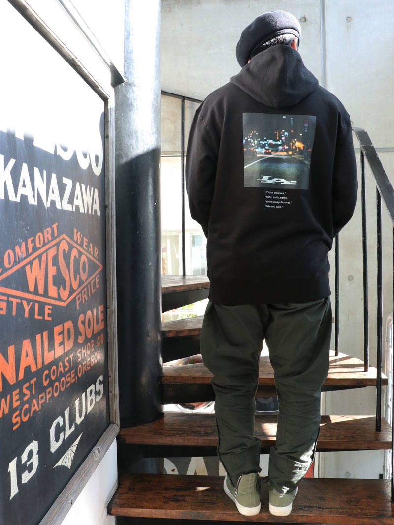 シティオブドリーマーフーディー (ブラック) / CITY OF DREAMER HOODY (BLACK)