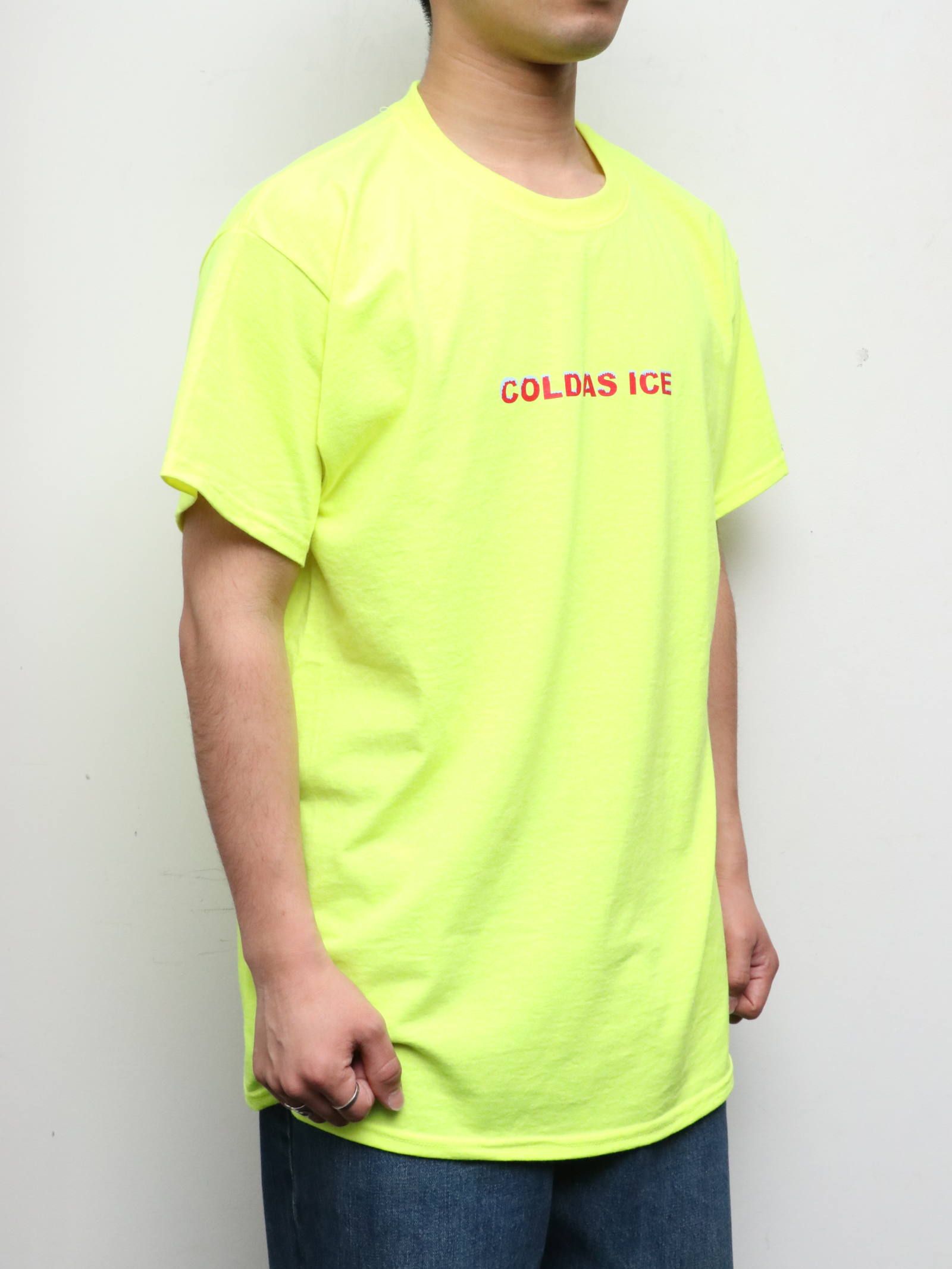BxHコールドアズアイスTシャツ(セーフティグリーン) / BxH Cold As Ice Tee (SAFETY GREEN)