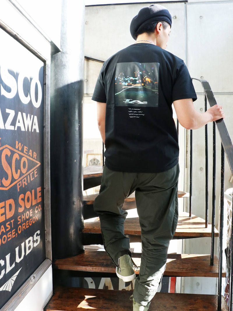 シティオブドリーマーTシャツ(ブラック) / CITY OF DREAMER POCKET TEE (BLACK)