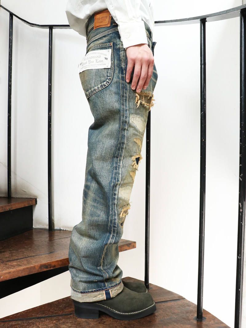 Gladden Denim Pants”Type-1(Used A)”-