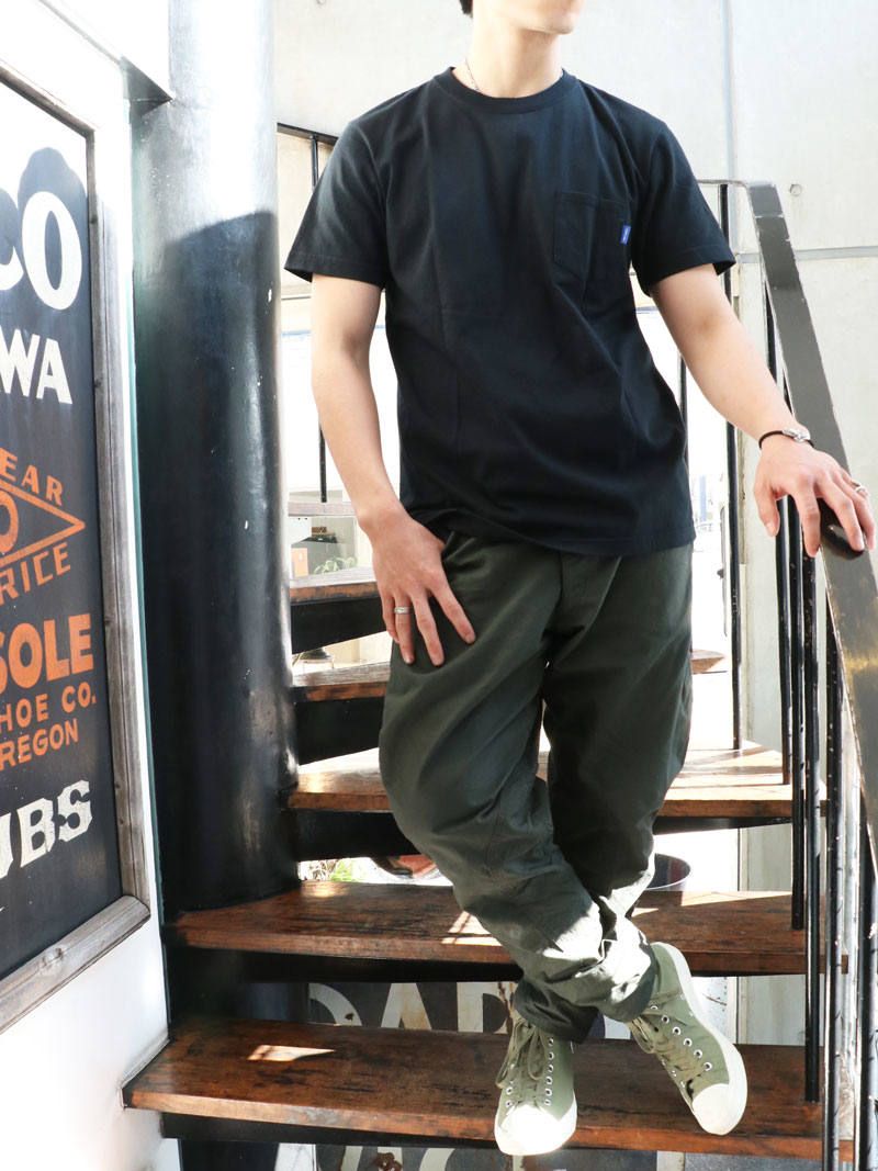 シティオブドリーマーTシャツ(ブラック) / CITY OF DREAMER POCKET TEE (BLACK)