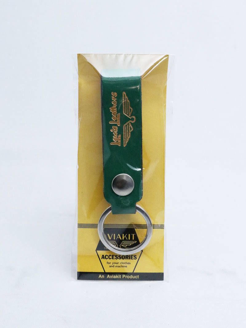 【即日発送可能】LEWIS LEATHERS BELT LOOP KEYRING MK-1 (GREEN)