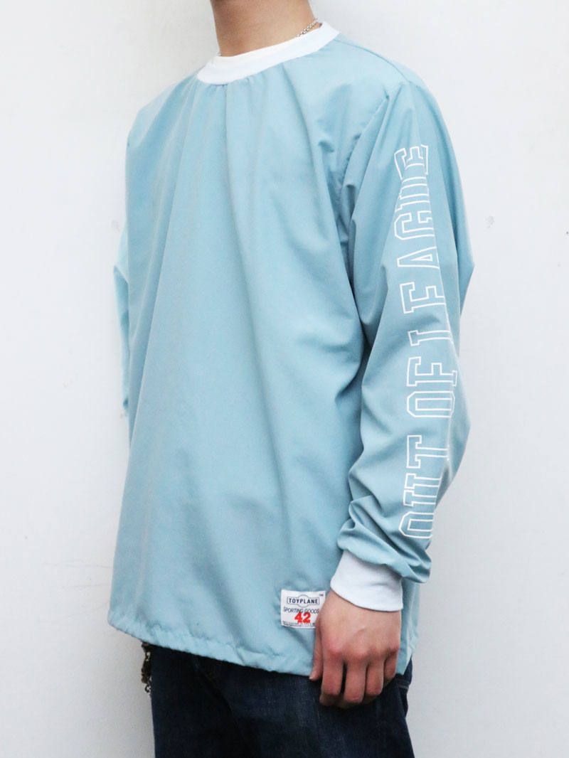 ナイロンウィンドストッパークルーネック (ライトブルー) / NYLON WINDSTOPER CREW NECK (L.BLUE)