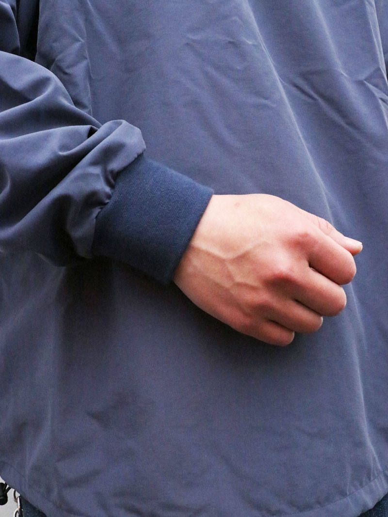 ナイロンウィンドストッパークルーネック (ネイビー) / NYLON WINDSTOPER CREW NECK (NAVY)