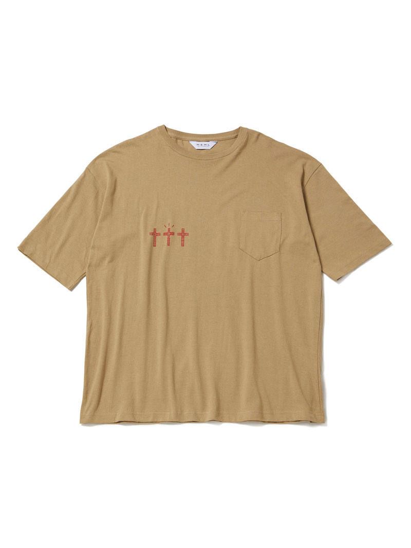 グラフィック ビッグTシャツ (ベージュ) / GRAPHIC BIG TEE (BEIDE)