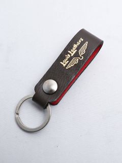 【即日発送可能】LEWIS LEATHERS BELT LOOP KEYRING MK-1 (BROWN)