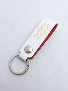【即日発送可能】LEWIS LEATHERS BELT LOOP KEYRING MK-1 (WHITE)