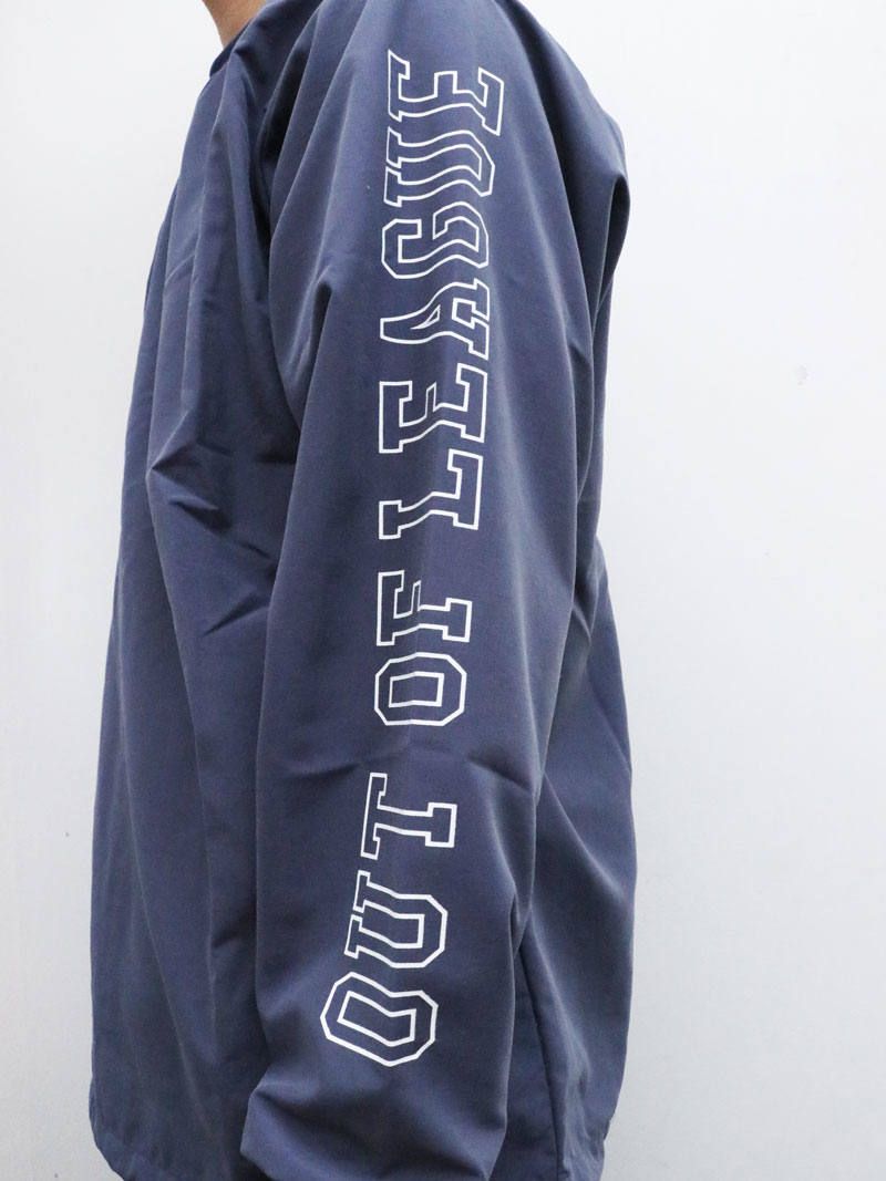 ナイロンウィンドストッパークルーネック (ネイビー) / NYLON WINDSTOPER CREW NECK (NAVY)