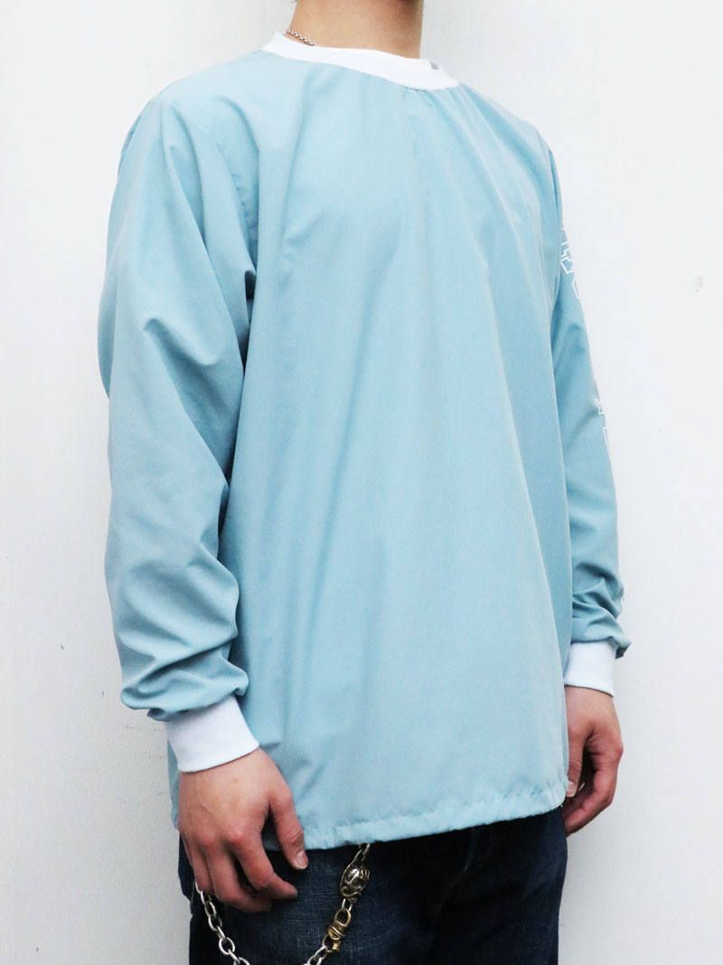 ナイロンウィンドストッパークルーネック (ライトブルー) / NYLON WINDSTOPER CREW NECK (L.BLUE)