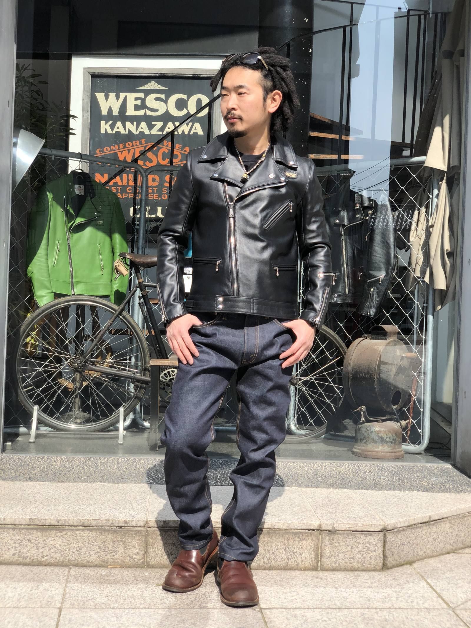 Lewis Leathers ルイスレザー ライトニング 38 レギュラー