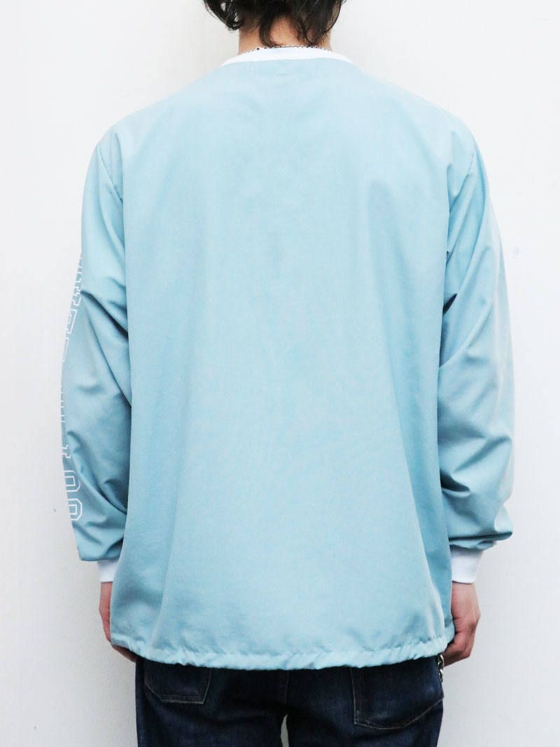 ナイロンウィンドストッパークルーネック (ライトブルー) / NYLON WINDSTOPER CREW NECK (L.BLUE)